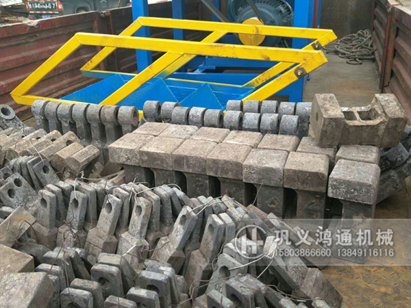 金属撕碎机发货现场