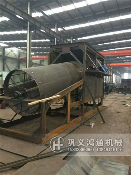 一体筛沙机生产现场