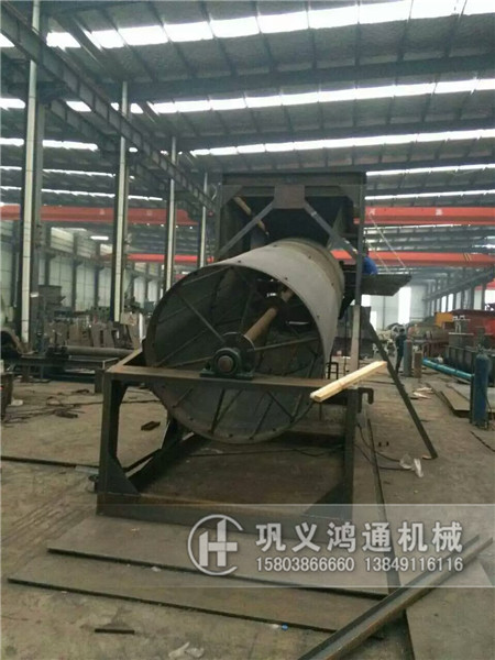 一体筛沙机生产现场